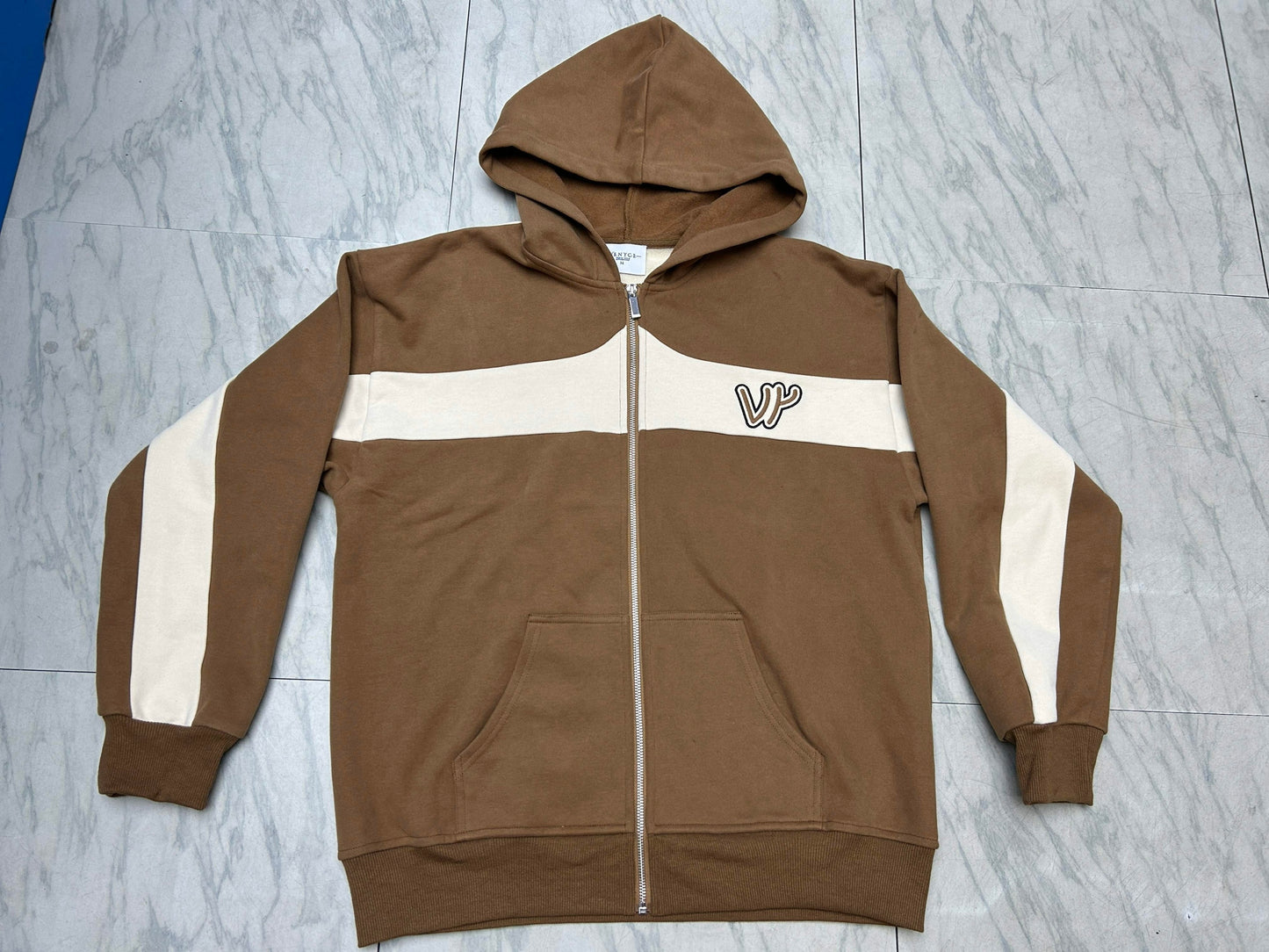 Sweat coton bi-color