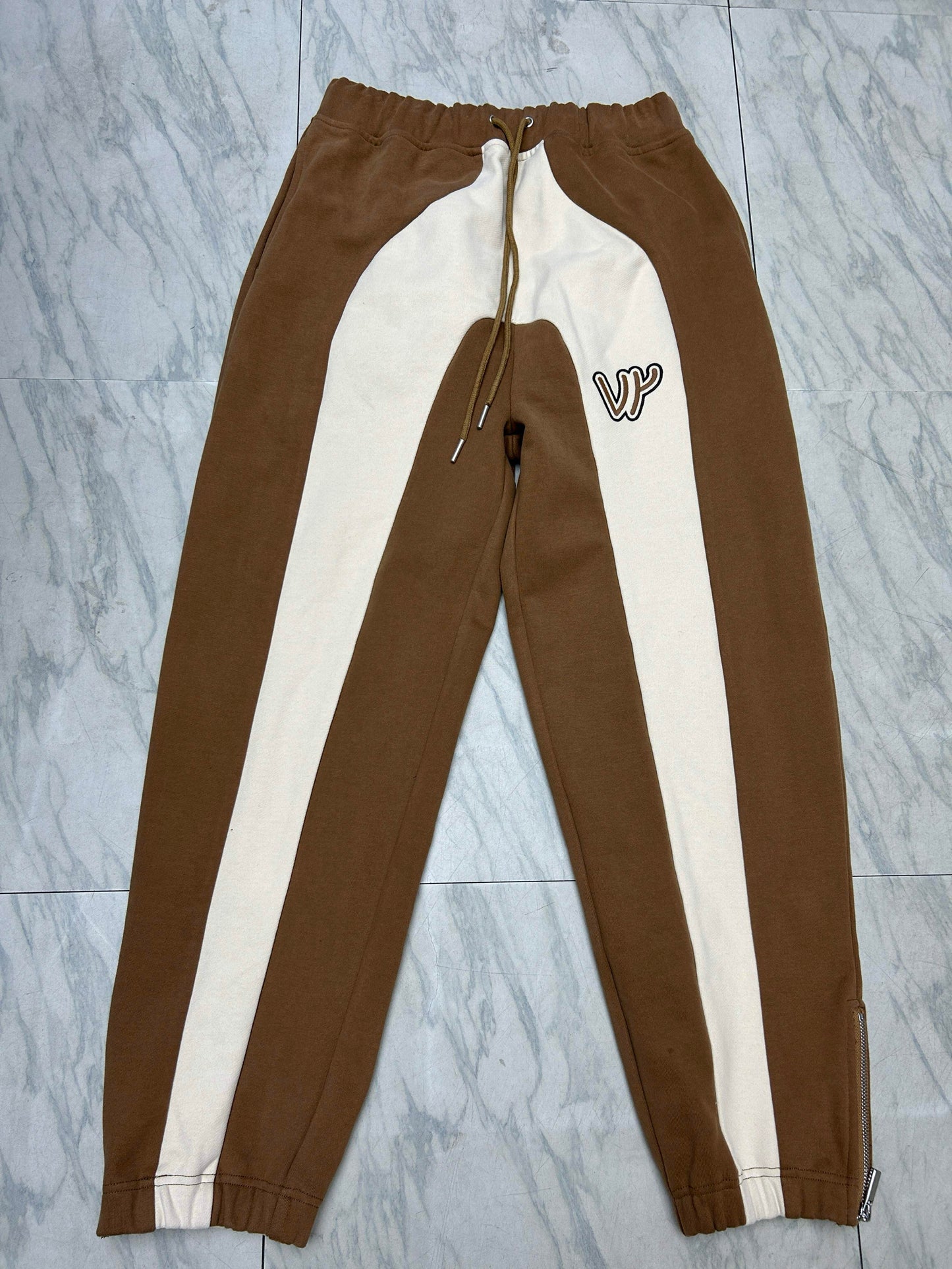 Jogging coton bi-color
