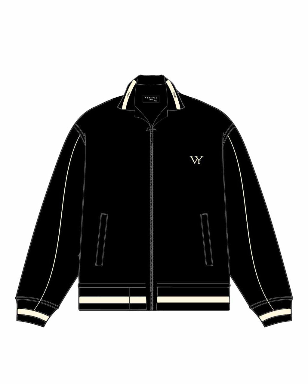 Zip en velours
