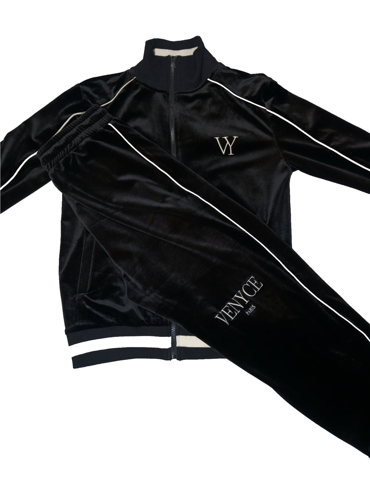 Ensemble en velours VENYCE — veste et jogging
