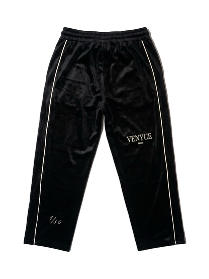Ensemble en velours VENYCE — jogging de dos