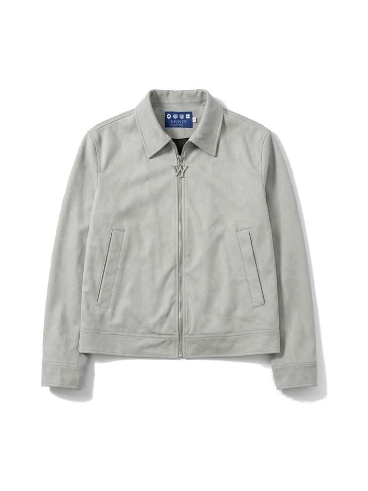 Veste en daim VENYCE — face